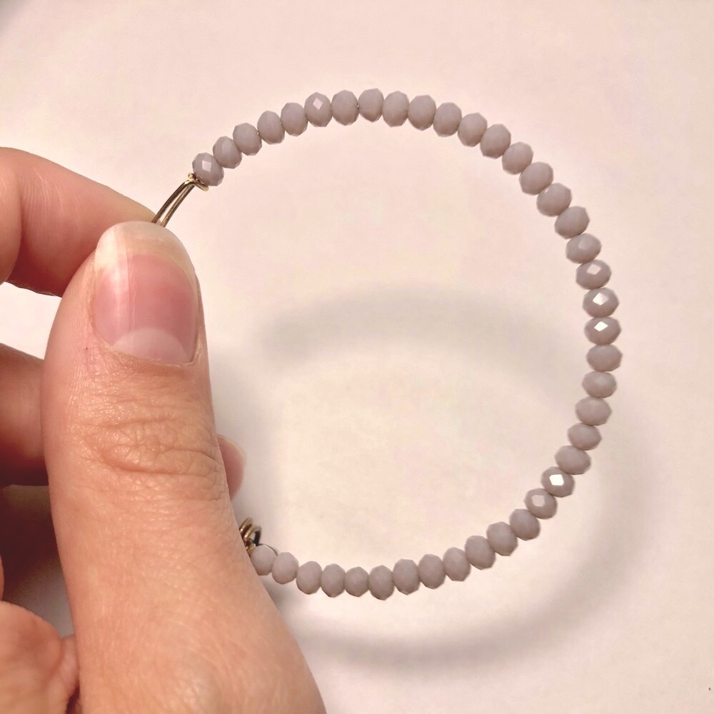 Lilac Beaded Bangle 🎈Retired🎈 ALEX & ANI